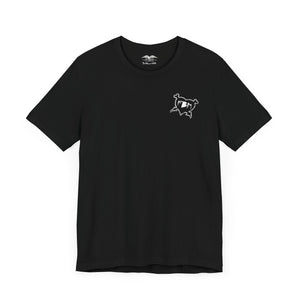 FBM Heart Logo Pocket Print T-Shirt