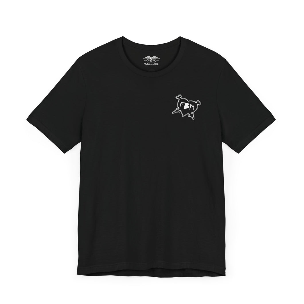 FBM Heart Logo Pocket Print T-Shirt